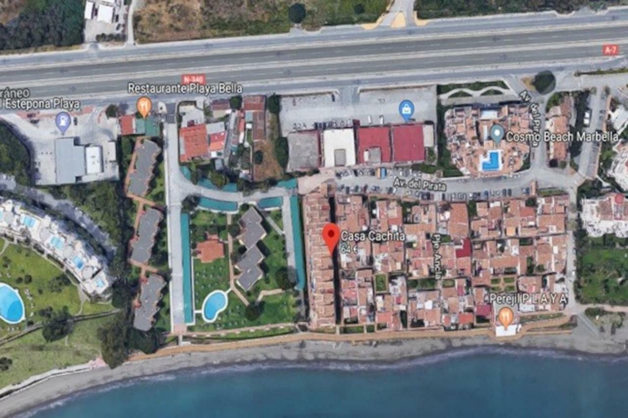 Casa Cachita 2-Confortable Estudio A Pie De Playa Estepona Exteriér fotografie